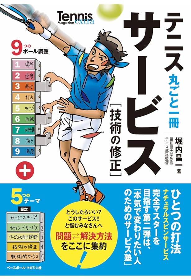 テニス丸ごと一冊サービス テニスなるほどレッスン (Tennis Magazine